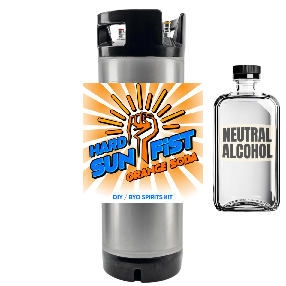 Hard Sun Fist - Orange Soda - DIY ~ BYO Spirits Keg Kit - Image 2