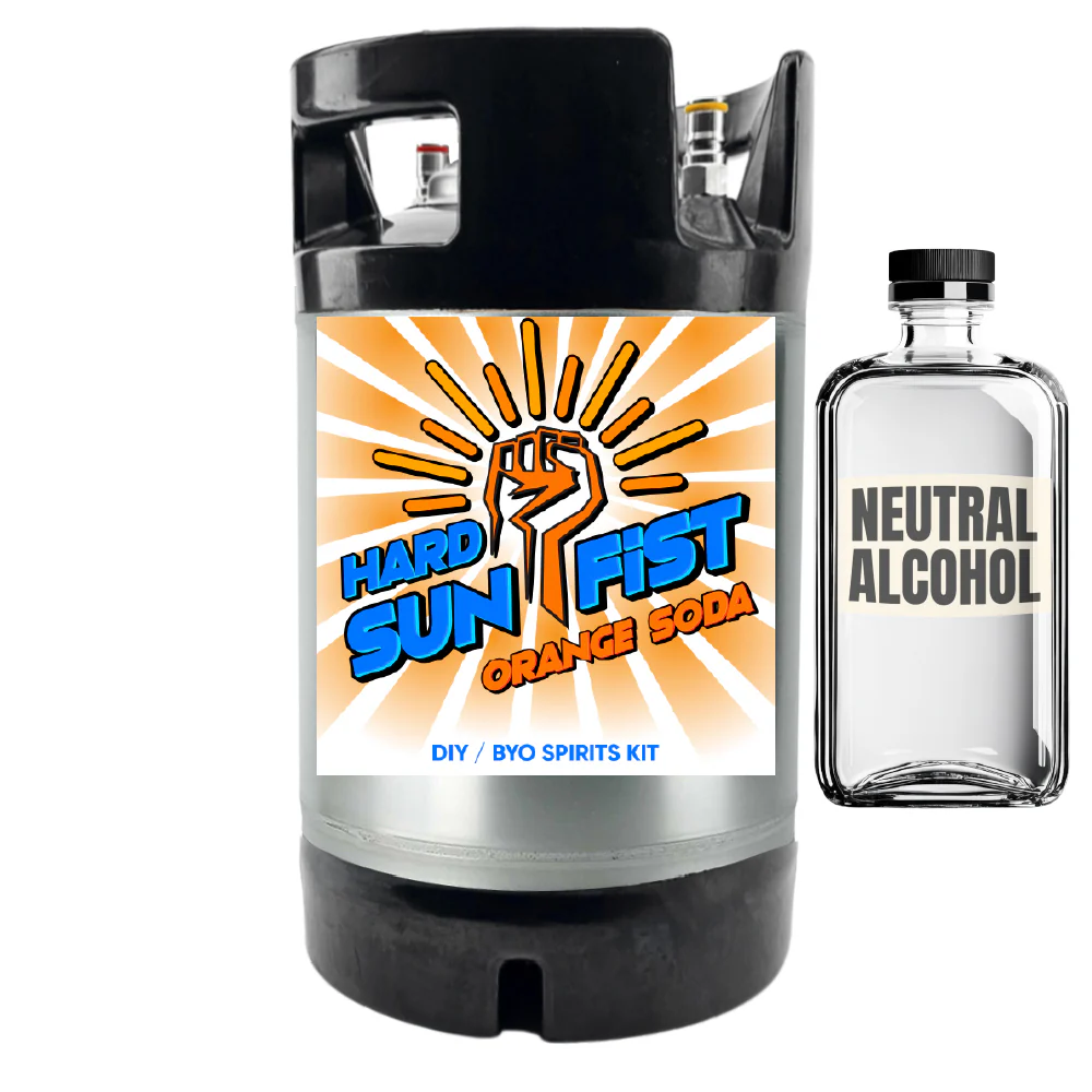 Hard Sun Fist - Orange Soda - DIY ~ BYO Spirits Keg Kit - Image 3