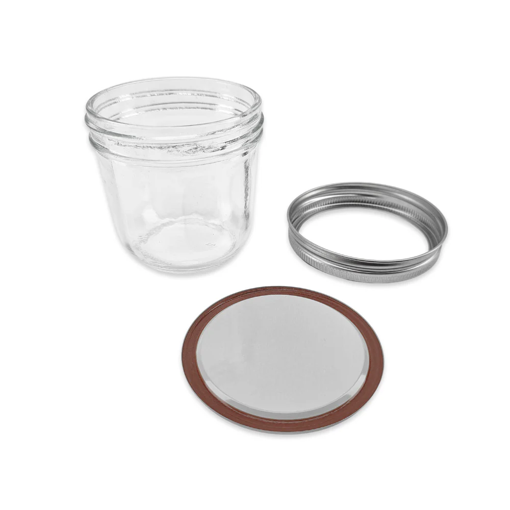 Haul Wide Mouth - 300mL - Half Pint Mason Jars & Lids - 12 Pack - Image 4