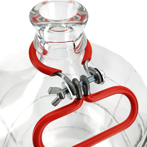 Red Carry Handle for 23L Carboy - Italian Glass Fermenter - Image 4