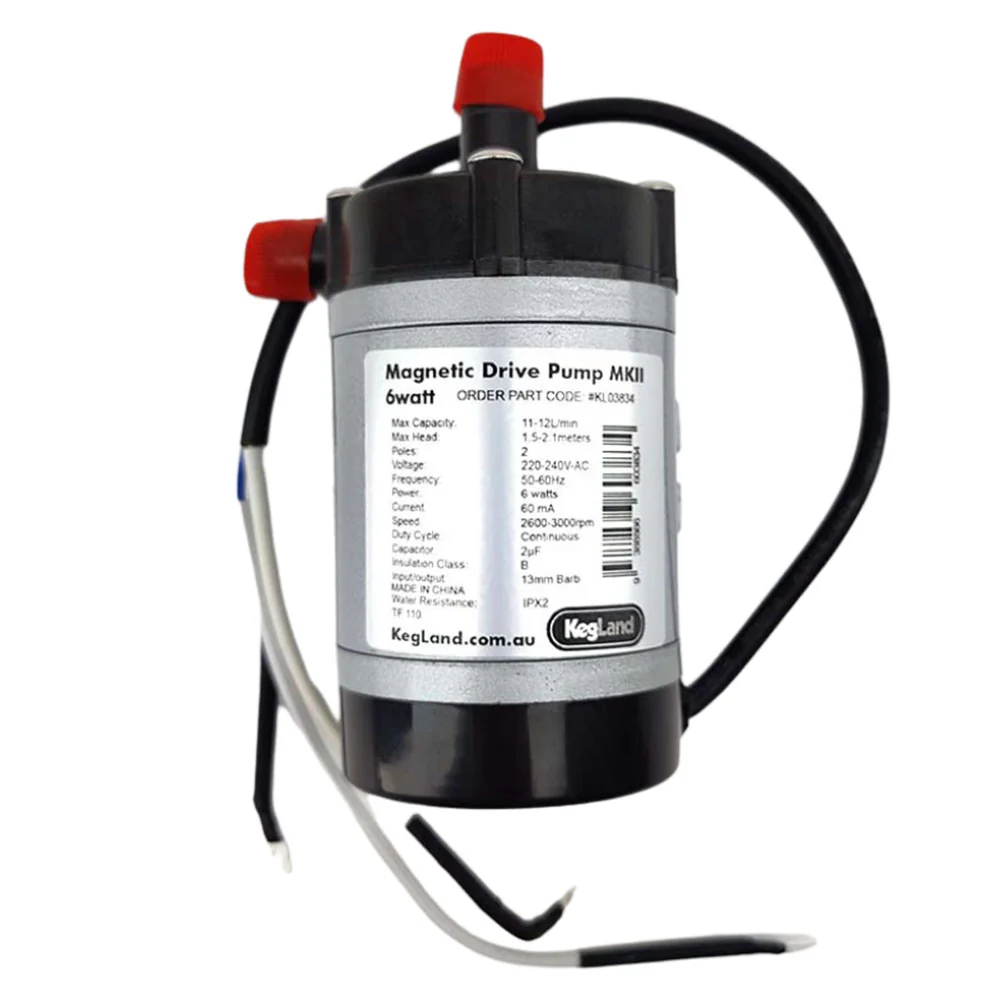 Replacement 6 Watt Magnetic Drive Pump for BrewZilla Gen 4 - Image 2