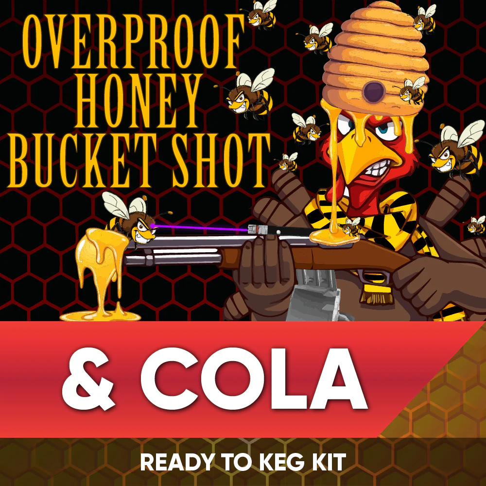Honey Bucket Shot Kentucky Bourbon and Cola Ready to Keg Kit - Image 2