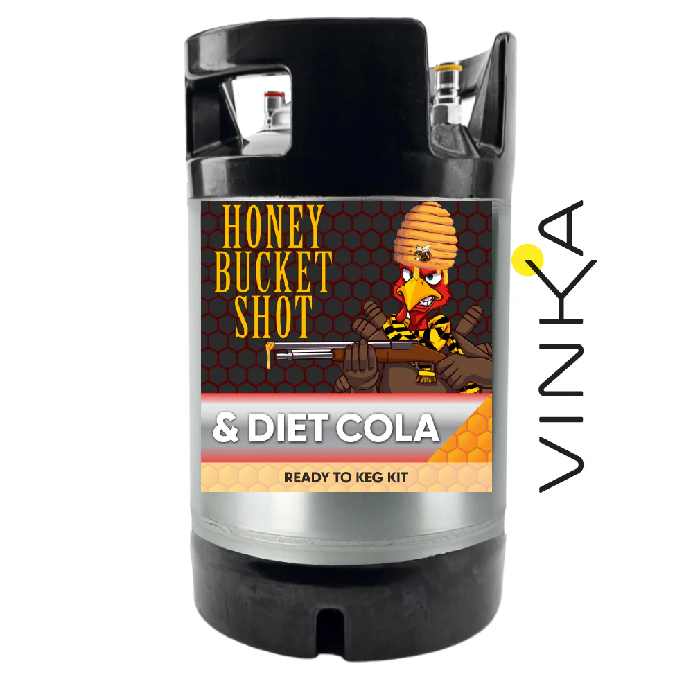 Honey Bucket Shot Kentucky Bourbon and Diet Cola - Ready to Keg Kit - Image 4