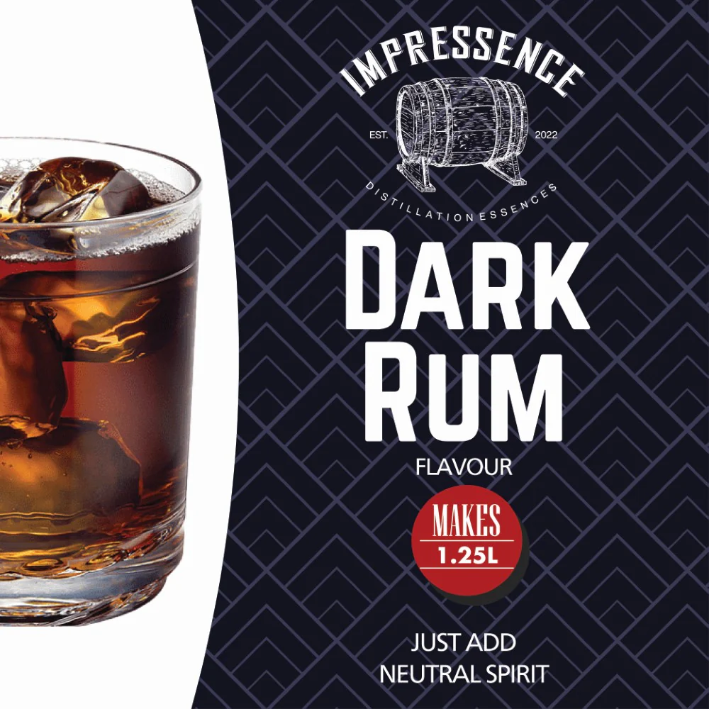 Impressence - Dark Rum Spirit Flavouring - 50mL - Image 2