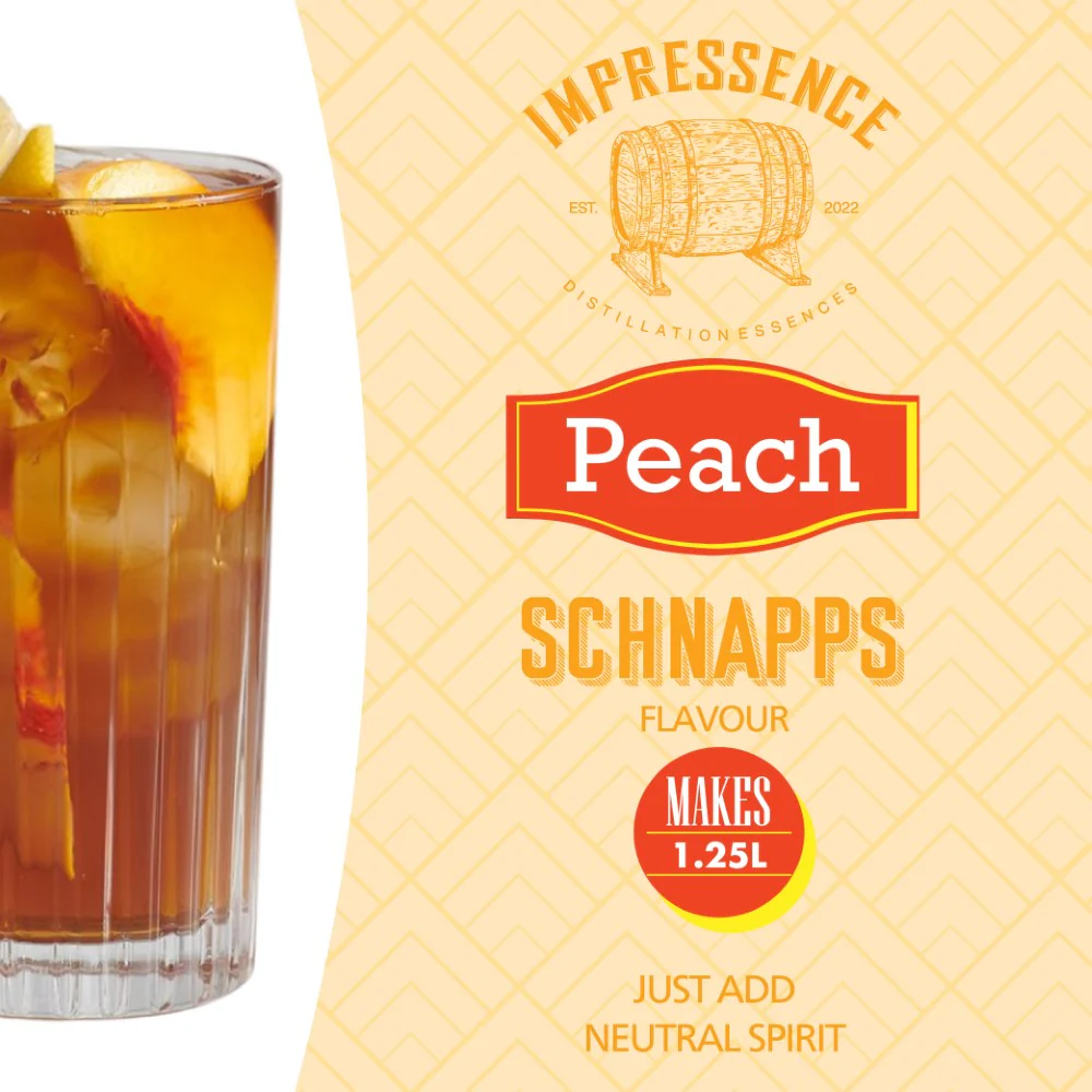 Impressence - Peach Schnapps Spirit Flavouring - 50mL - Image 2