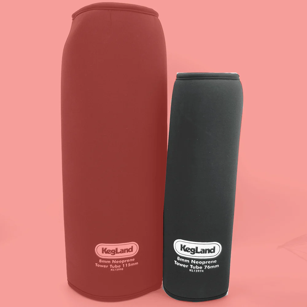 Insulating Neoprene Kegerator Tower Tube 76mm/3' (1-3 Tap) - Image 10