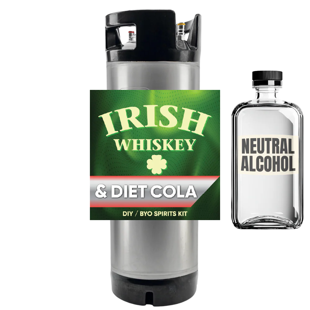Irish Whiskey and Diet Cola - DIY ~ BYO Spirits Keg Kit - Image 2