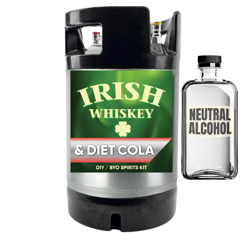 Irish Whiskey and Diet Cola - DIY ~ BYO Spirits Keg Kit - Image 3