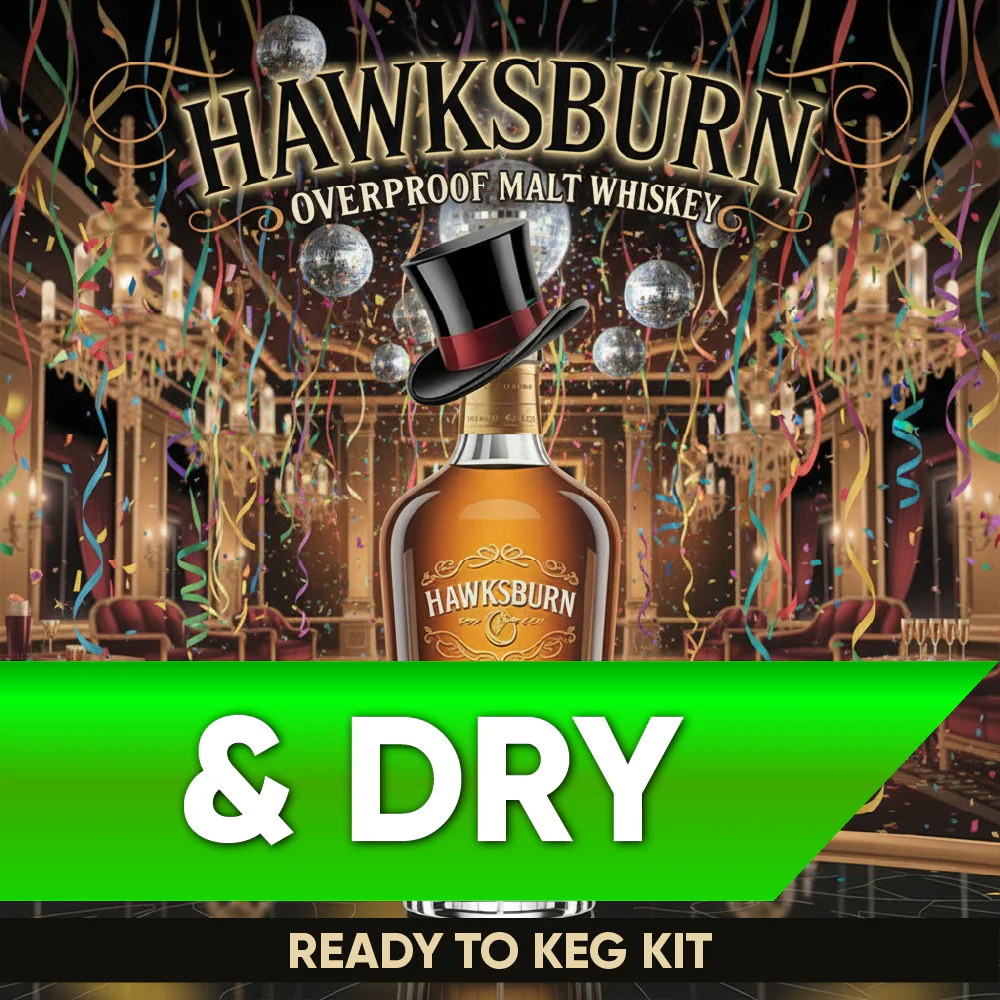 Hawksburn Malt Whiskey and Dry Ready to Keg Kit - Image 2