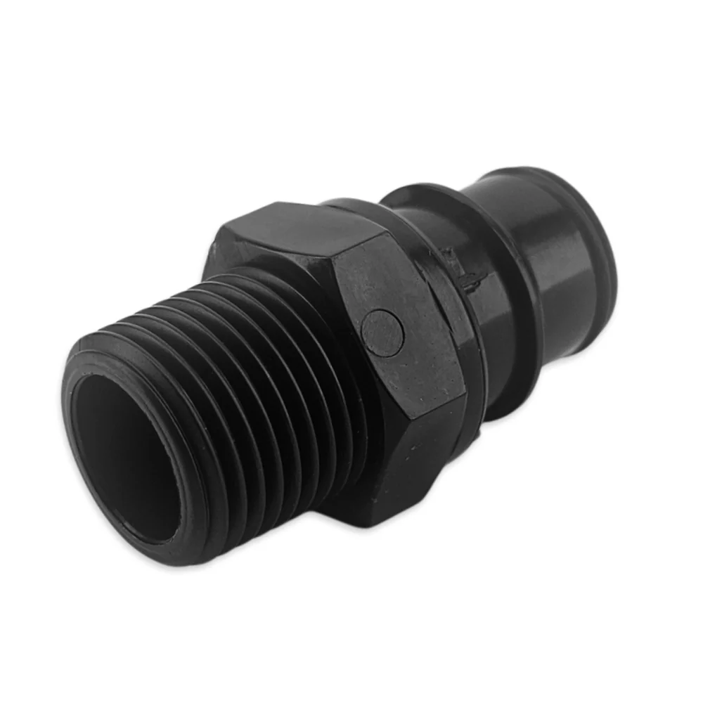 JoinTech Male Connector with Auto Shut Off x 1/2 Inch BSPT Male - Image 2