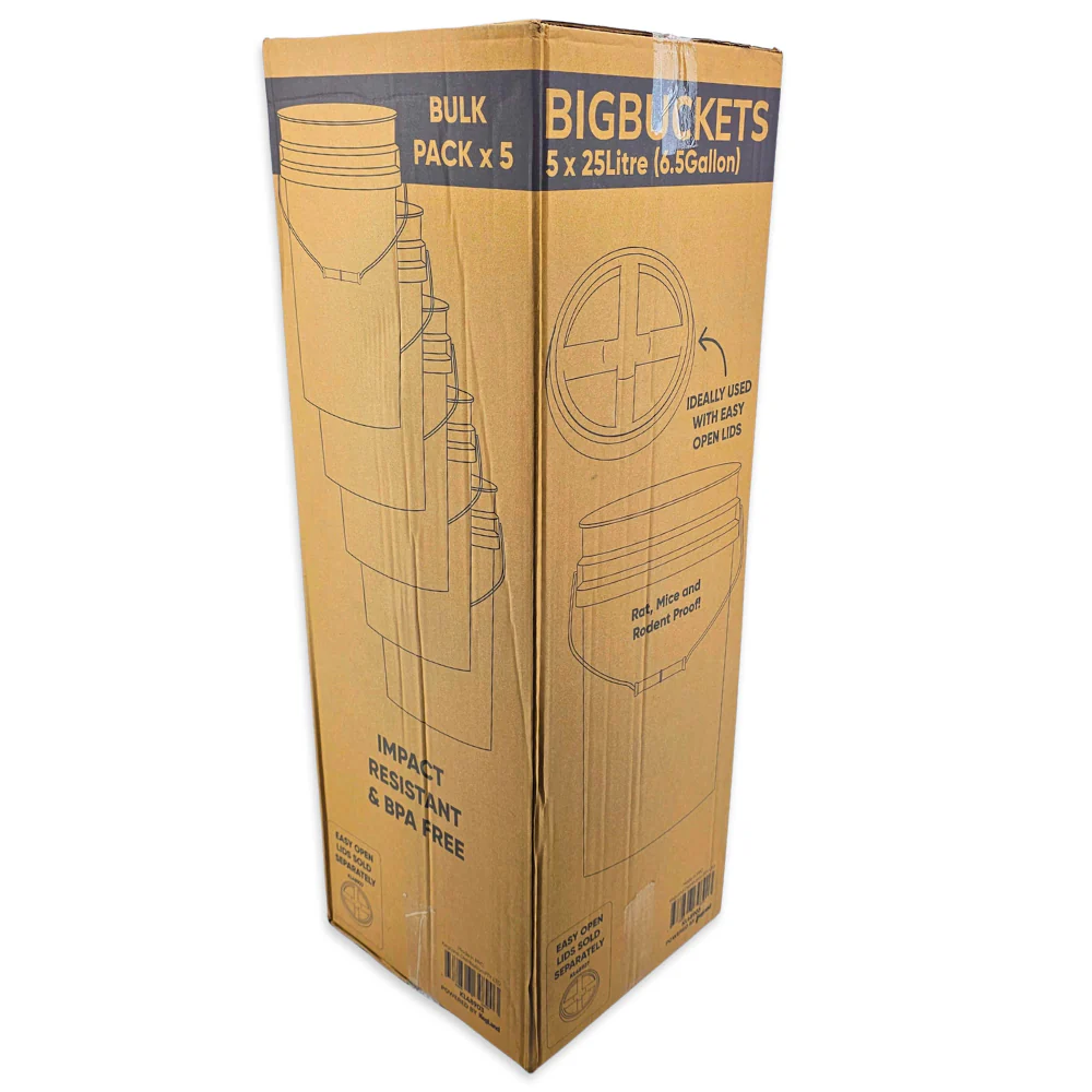 KegLand BigBuckets with ScrewTop Gamma Seal Lids - Image 5