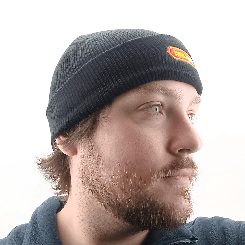 Black Beanie - KegLand Branded  - Black - Image 3