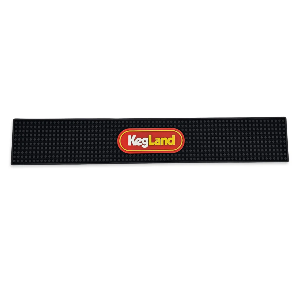 KegLand Premium Black Rubber Bar Mat (590x100) - Image 2