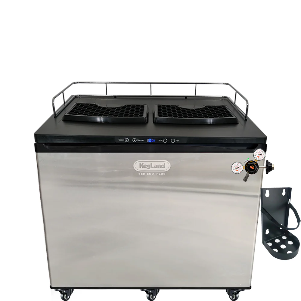 KegLand Series X Plus Kegerator Black Homebrew Bar Kit - Image 3
