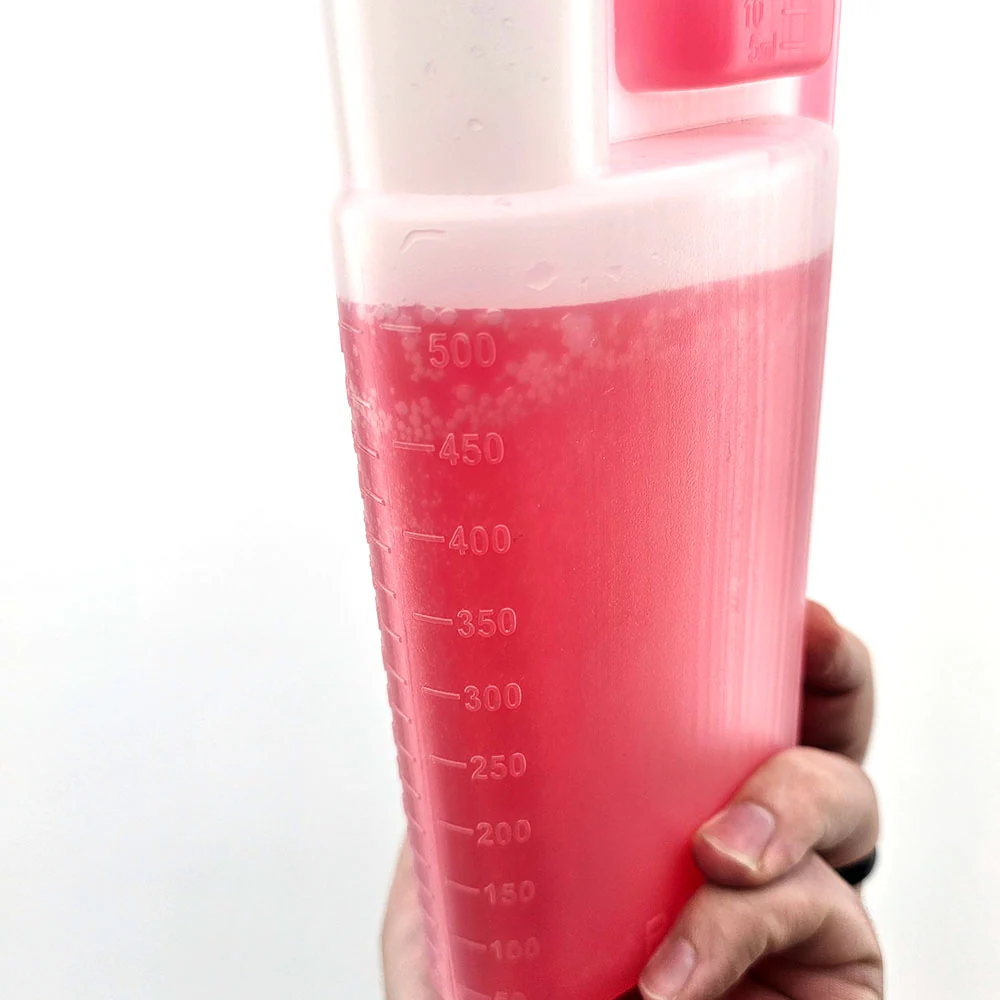 KegLand Easy Squeeze Shot Pourer 500mL x 25mL Bottle with Lids - Image 5