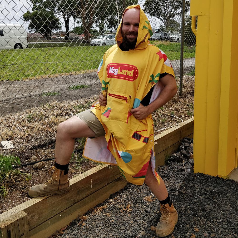 KegLand Beach Party / Festival Poncho - Image 8