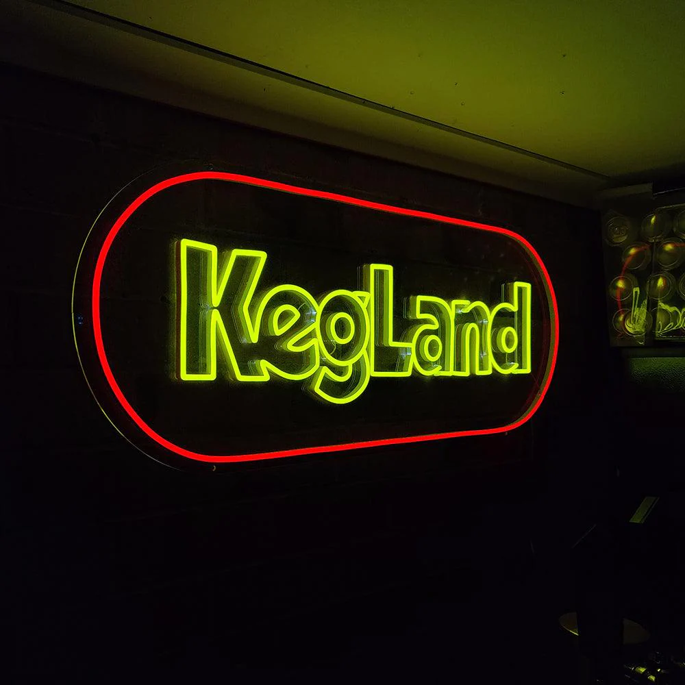 KegLand Soft LED Neon Sign 1000mm x 400mm (12v with AU power adaptor) - Image 6