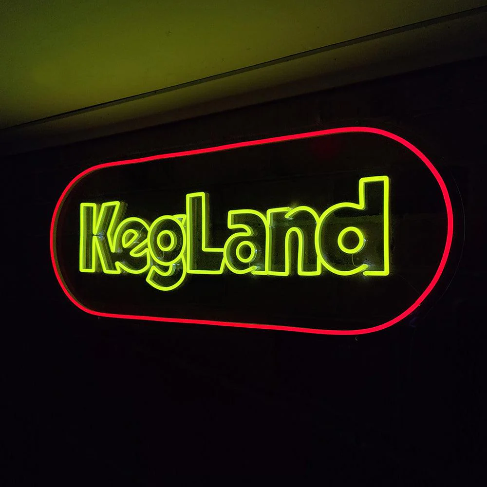 KegLand Soft LED Neon Sign 1000mm x 400mm (12v with AU power adaptor) - Image 7