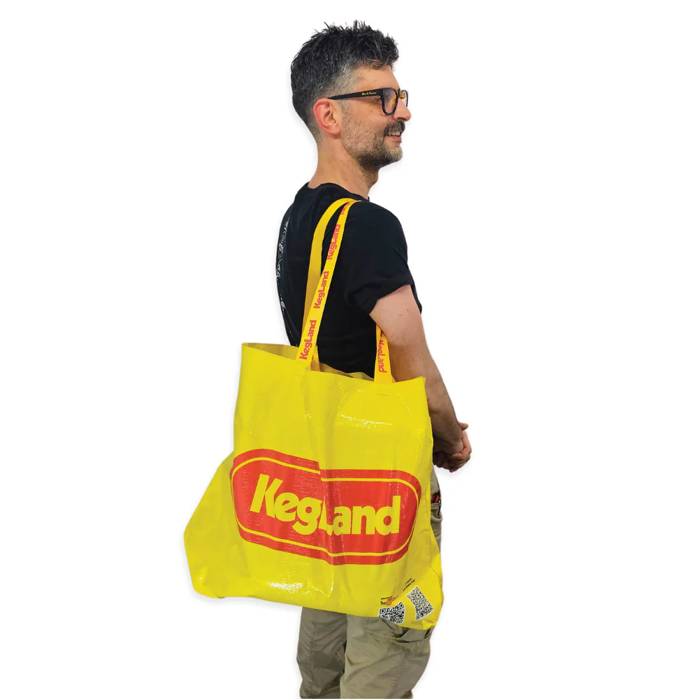 KegLands Big Yellow Shopping Bag - Image 3