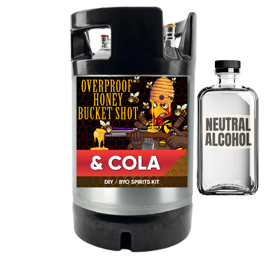 Kentucky Honey Bourbon and Cola - DIY ~ BYO Spirits Keg Kit - Image 4