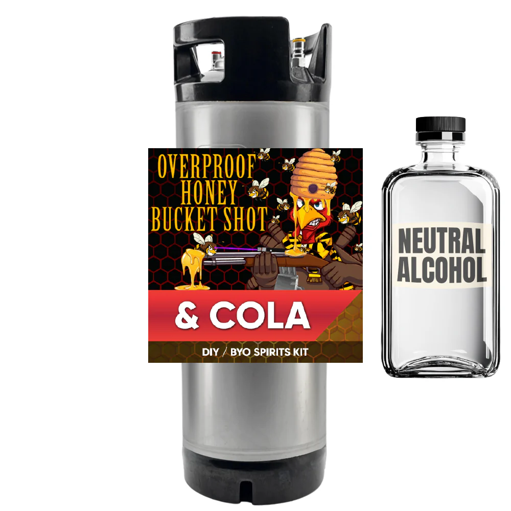 Kentucky Honey Bourbon and Cola - DIY ~ BYO Spirits Keg Kit - Image 6