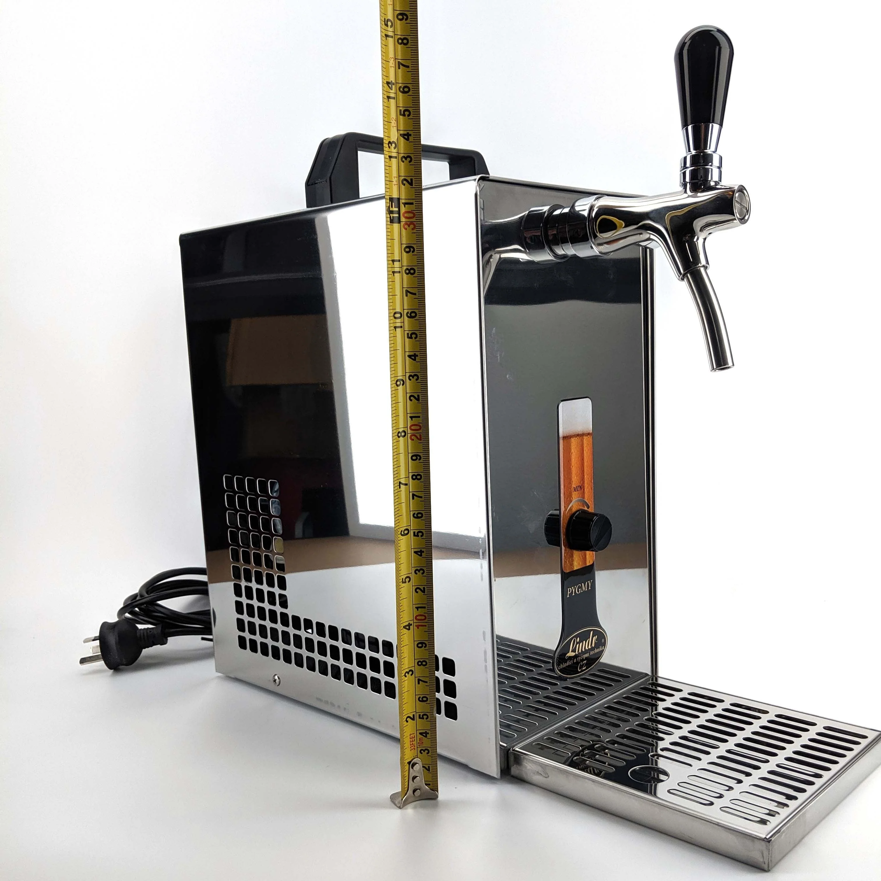 LINDR - PYGMY 25K - BENCH TOP KEG DISPENSER - NO GAS CYLINDERS REQUIRED - Image 5