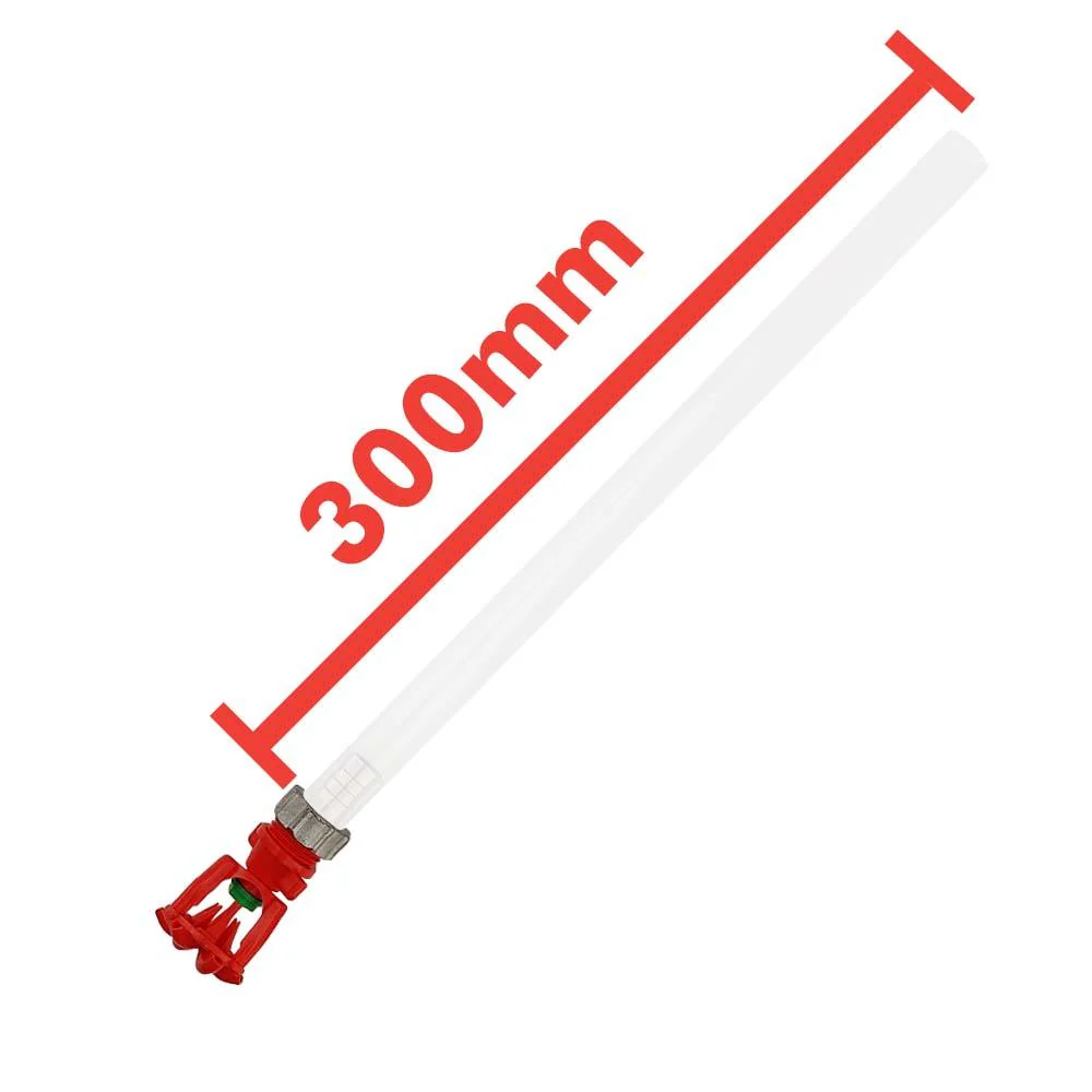 Little Red Spitfire - Low Volume CIP Spinning Spray Rotor (stainless swivel nut and barb ) - Image 3