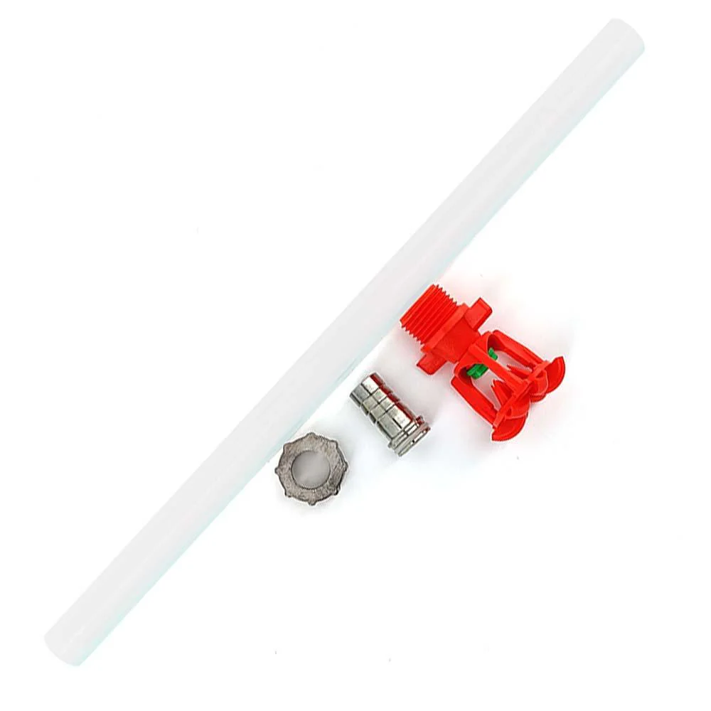 Little Red Spitfire - Low Volume CIP Spinning Spray Rotor (stainless swivel nut and barb ) - Image 4
