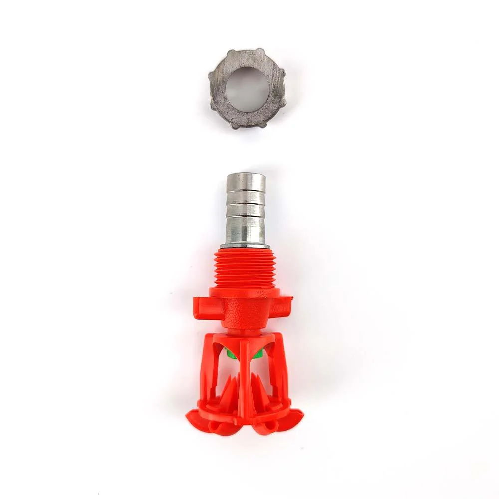 Little Red Spitfire - Low Volume CIP Spinning Spray Rotor (stainless swivel nut and barb ) - Image 6