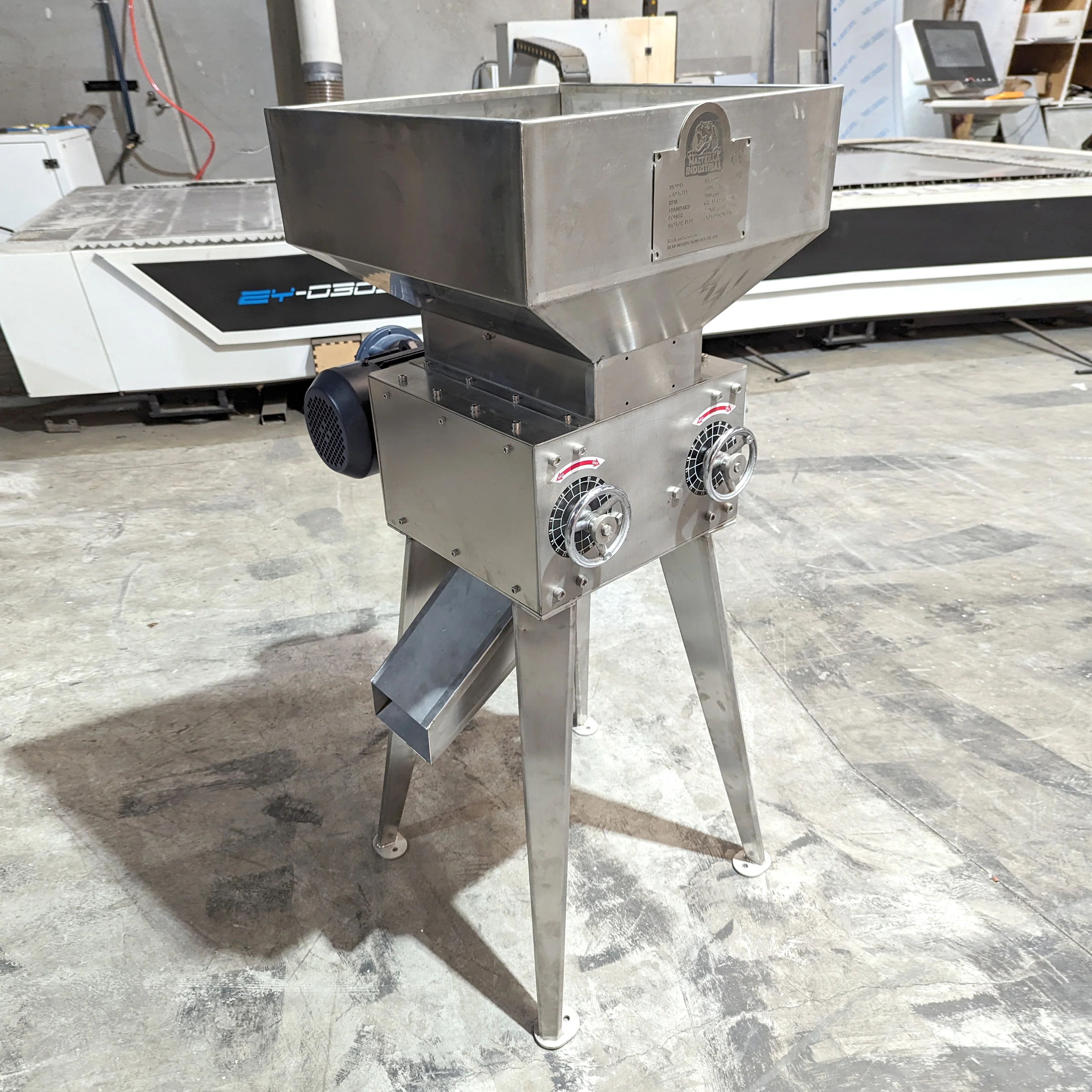 Maltzilla Industrial - Grain Mill - 2.2kw (800kg/hr) - Image 4