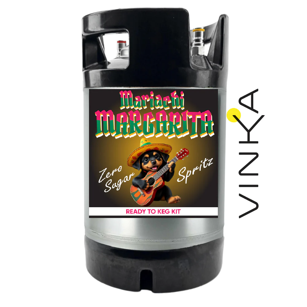 Mariachi Margarita Spritz - Zero Sugar - Ready to Keg Kit - Image 3