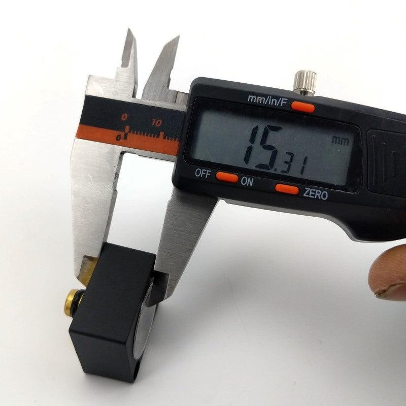 Mini gauge 27mm x 27mm x 8mm Radial Stem - 0-150psi - Image 6