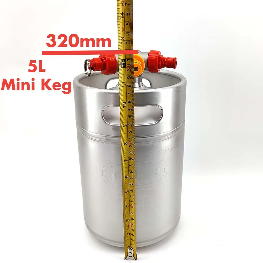 Mini Keg SS Low Profile Ball Lock Tapping Head Kit - Image 2