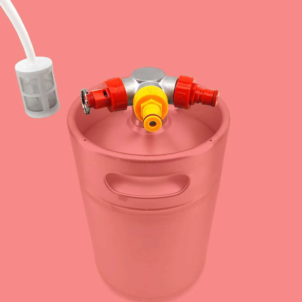 Mini Keg SS Low Profile Ball Lock Tapping Head Kit - Image 3