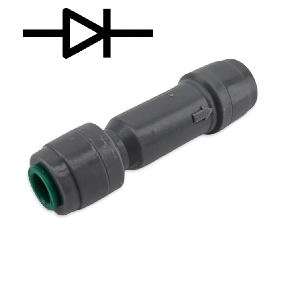 duotight - 6.3mm (1/4”) Female x 6.3mm (1/4”) Female One Way Check Valve (Gas/Water) - Image 4
