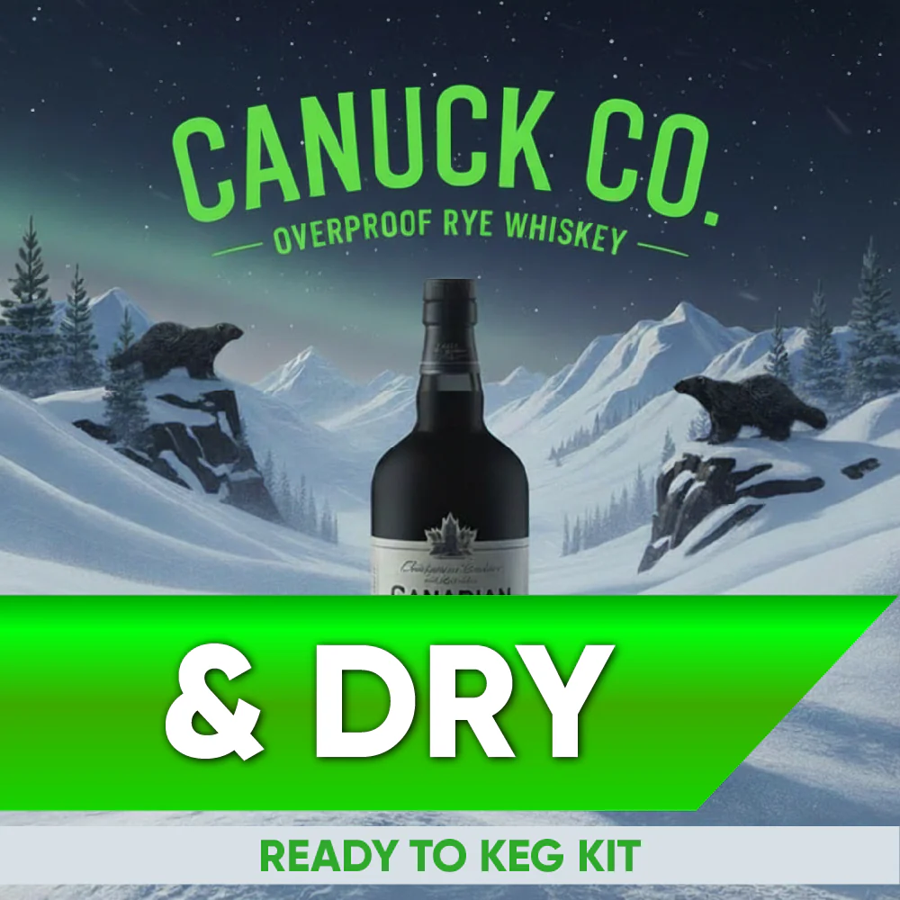 NEW G2 - Canuck Co. & Dry Ginger Ale (Rye Whiskey) - Ready to Keg Kit - Image 2