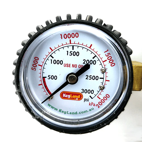 MKIII Dual Guage Multi Gas Regulator - Type 50 & PRV 80PSI - Image 3