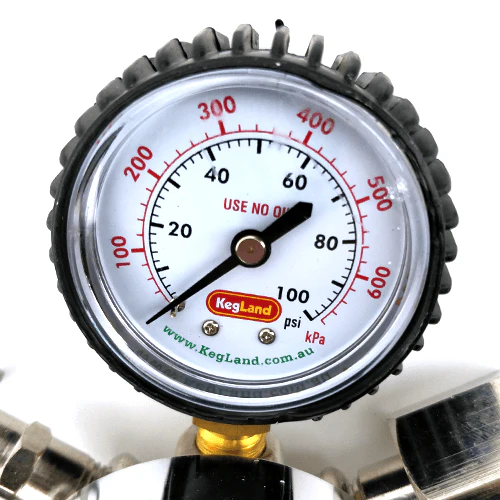MKIII Dual Guage Multi Gas Regulator - Type 50 & PRV 80PSI - Image 4