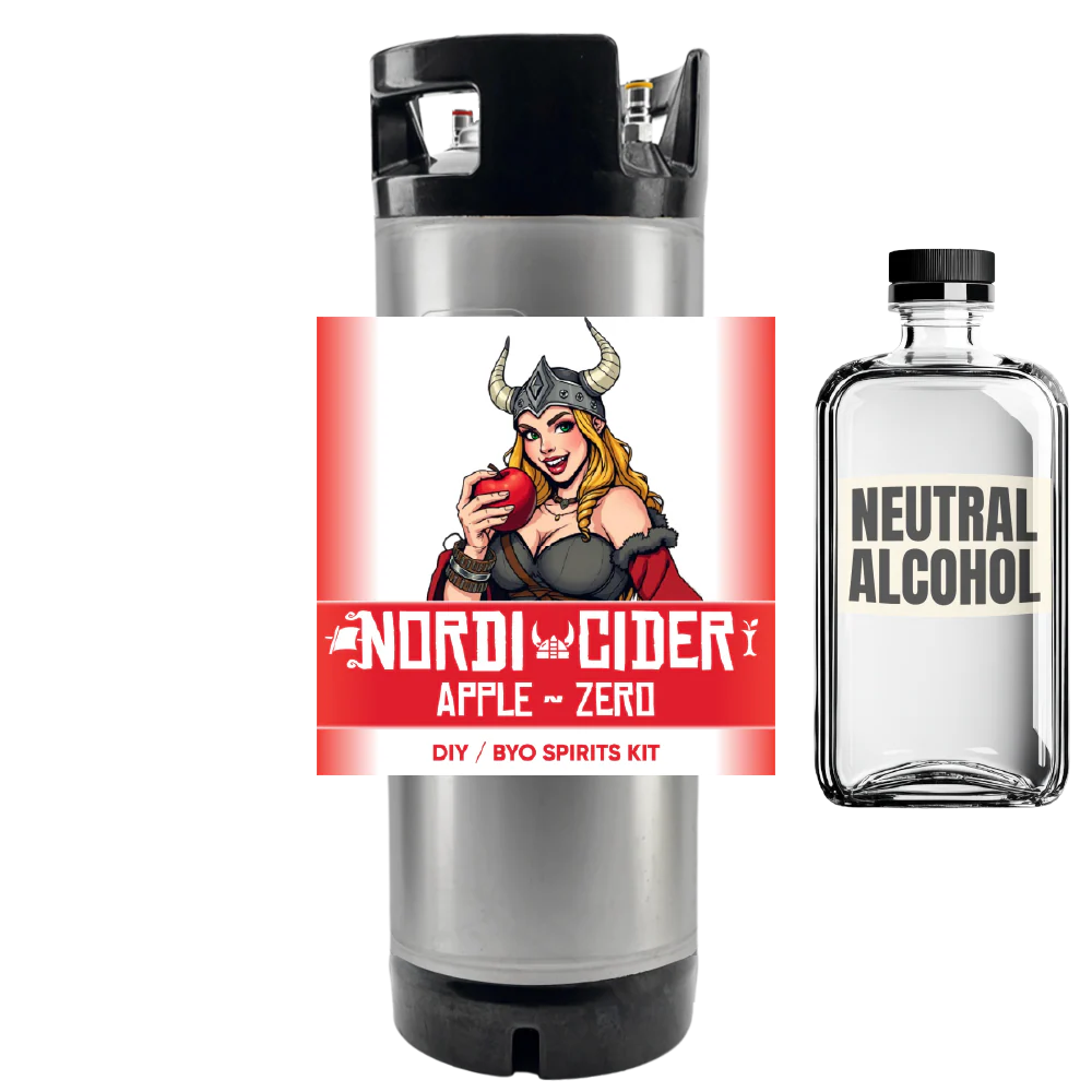 Nordi Apple Cider - Zero Sugar - DIY ~ BYO Spirits Keg Kit - Image 2