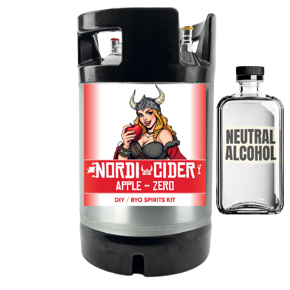 Nordi Apple Cider - Zero Sugar - DIY ~ BYO Spirits Keg Kit - Image 3