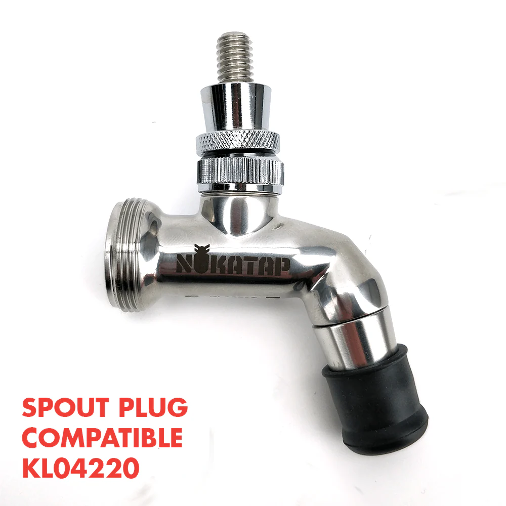 NukaTap SS - Punisher Edition (Black Tap with SS Spout) - Image 7