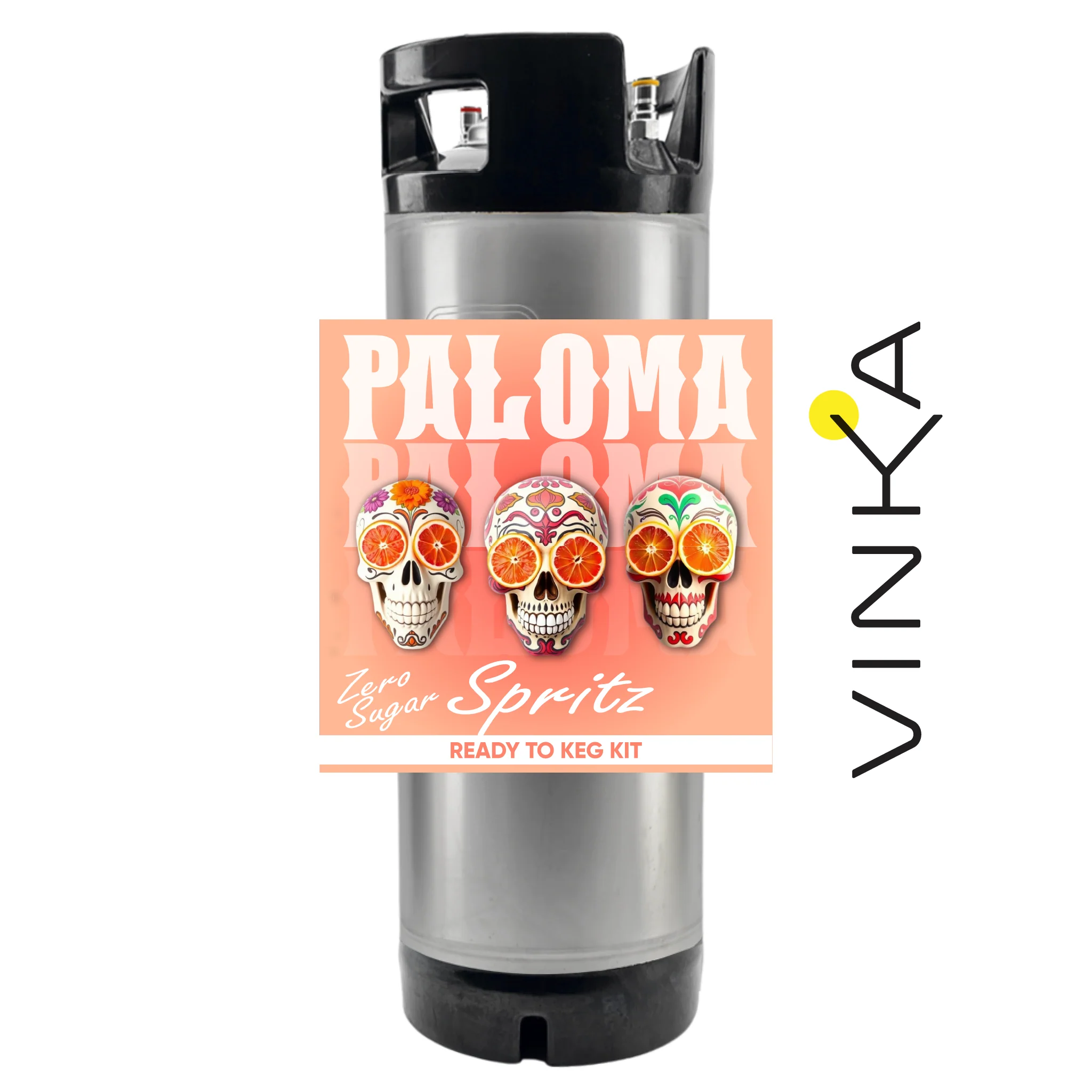 Paloma Spritz - Zero Sugar - Tequila & Grapefruit - Ready to Keg Kit - Image 2