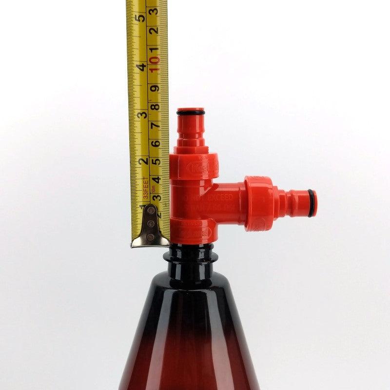 PCO1881 Carbonation Cap Tee Adapter (Female x Male x Male) - Image 10