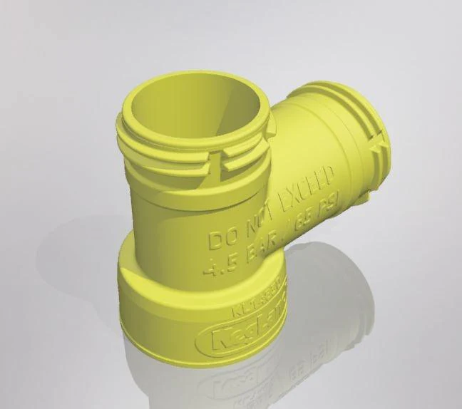 PCO1881 Carbonation Cap Tee Adapter (Female x Male x Male) - Image 5