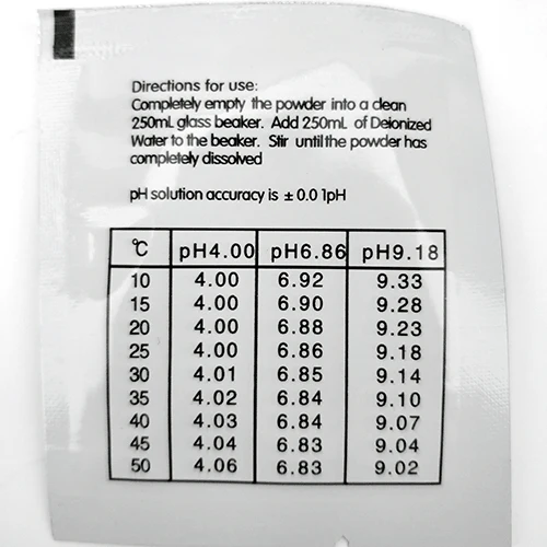 Buffer Powders for pH Pen (4.00 / 6.86 / 9.18) - Image 6
