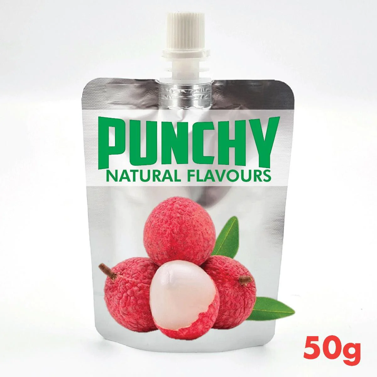 PUNCHY - Lychee Flavour Natural -100ml - Image 2