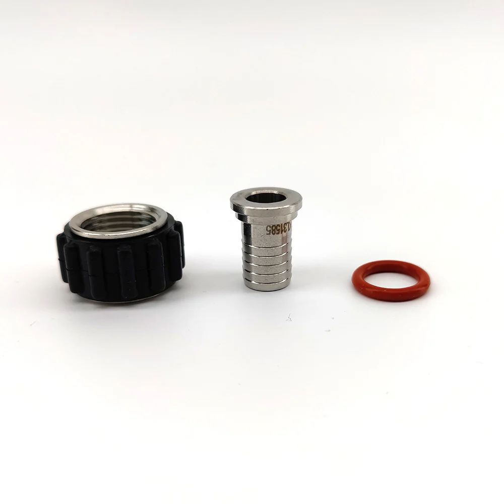 KegLand Quick Swivel Connector 1/2' x 13mm (1/2') Straight Barb - Image 3