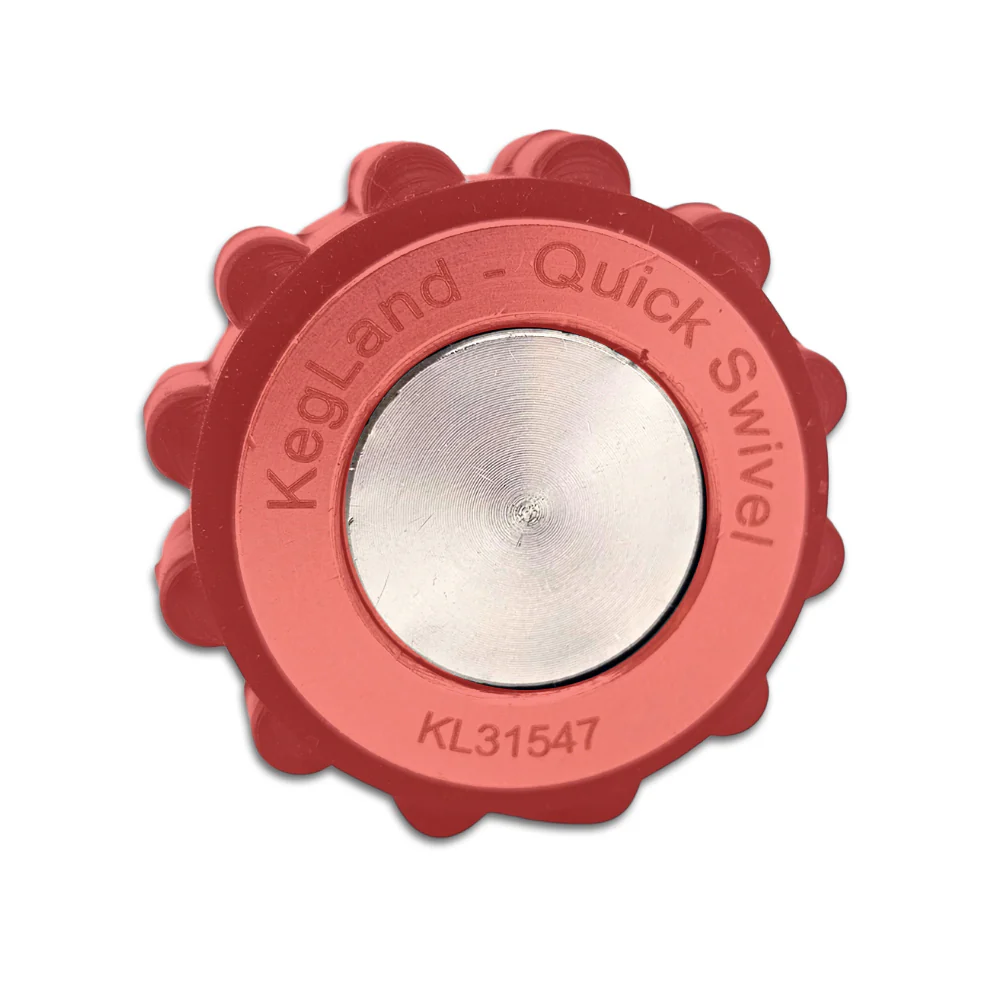 Stainless Steel End Cap Only (18mm) for KegLand Quick Swivel Connector 1/2' - Image 3