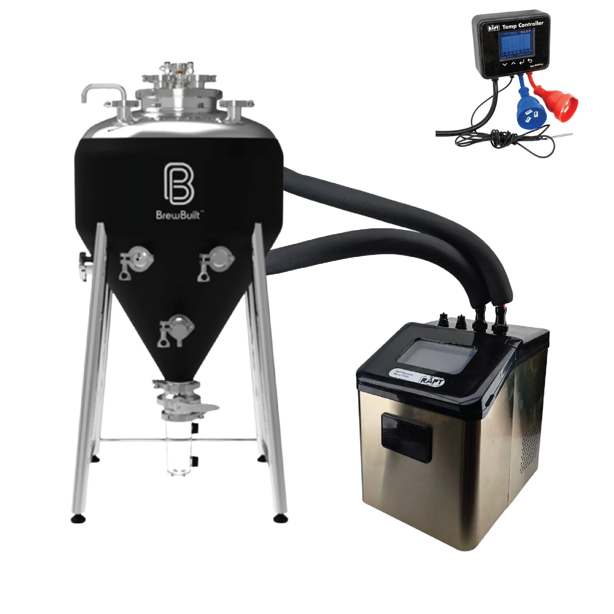 RAPT Glycol Chiller & BrewBuilt X3 Uni Conical Fermenter Combo - Image 11