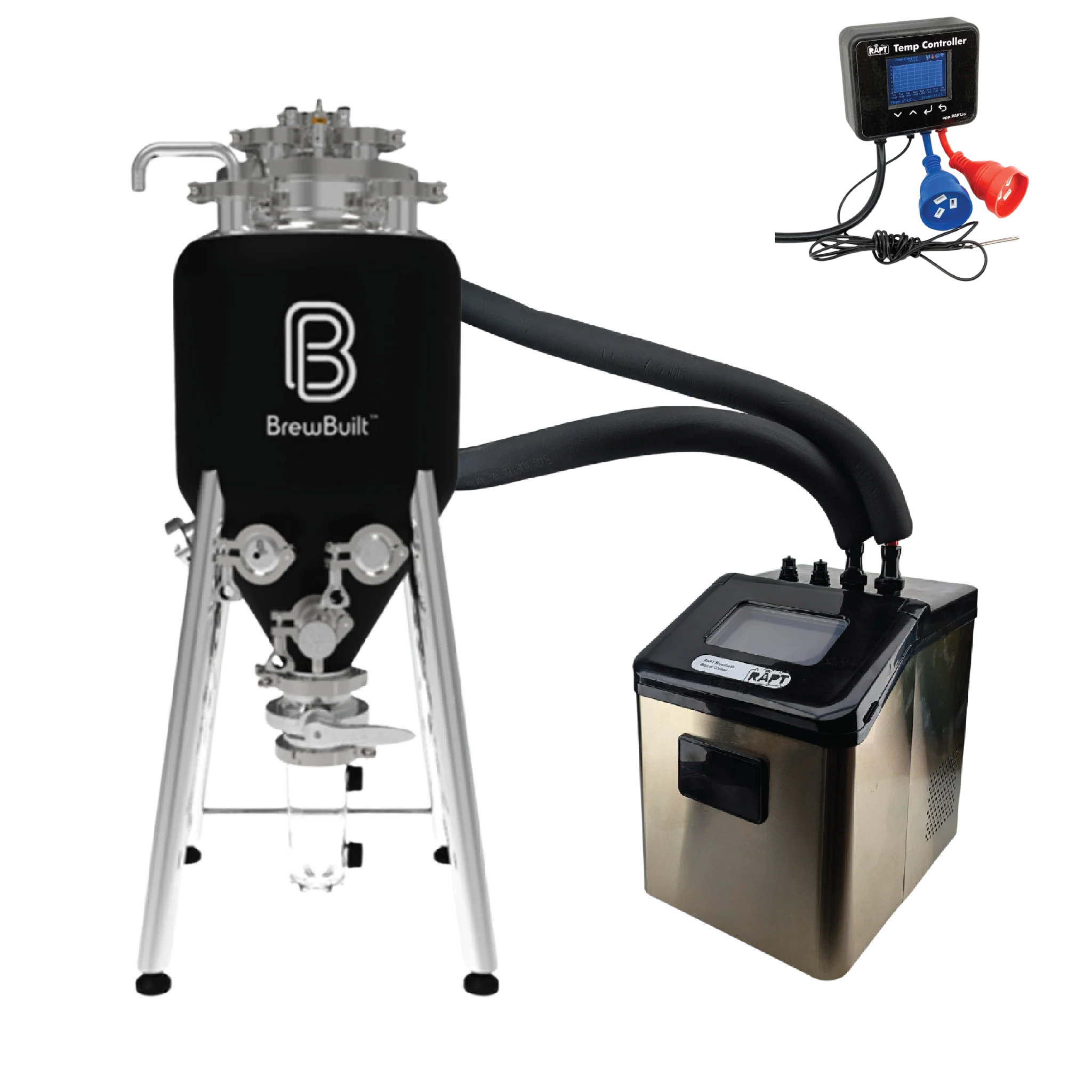 RAPT Glycol Chiller & BrewBuilt X3 Uni Conical Fermenter Combo - Image 3